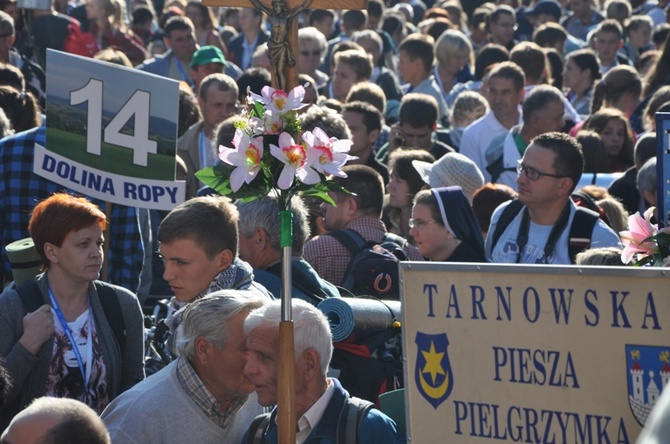 Rozpoczęcie 31. Pieszej Pielgrzymki Tarnowskiej 