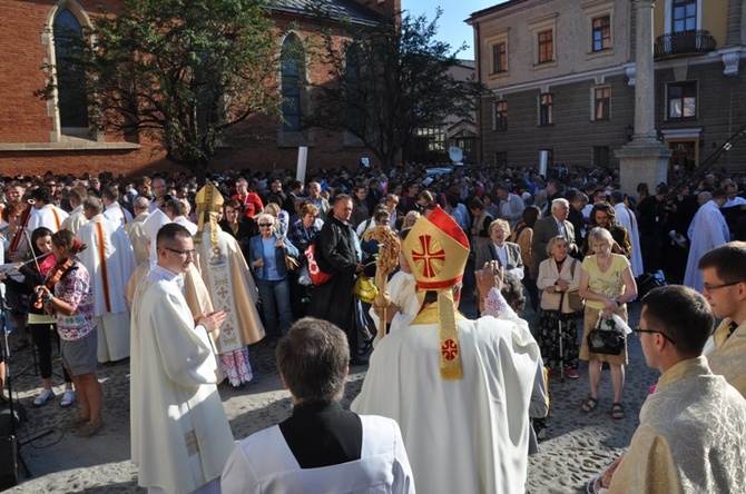 Rozpoczęcie 31. Pieszej Pielgrzymki Tarnowskiej 