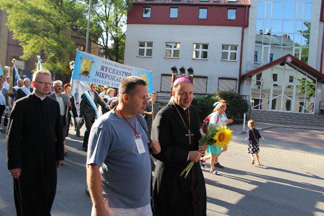 Pożeganie pielgrzymów w Tarnowie 