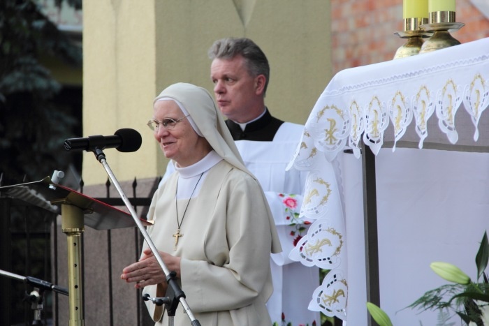 Msza św. przy kapliczce św. Rocha