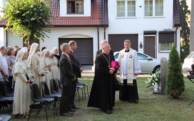 Msza św. przy kapliczce św. Rocha