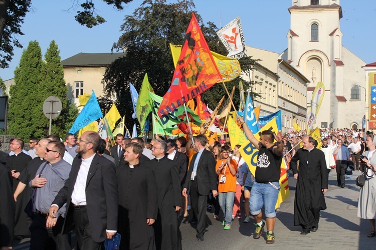 Pożegnanie relikwii św. Jana Bosko