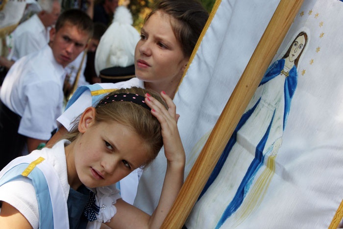 18.08.2013 r. Pielgrzymka kobiet do Piekar Śląskich, cz. 1.