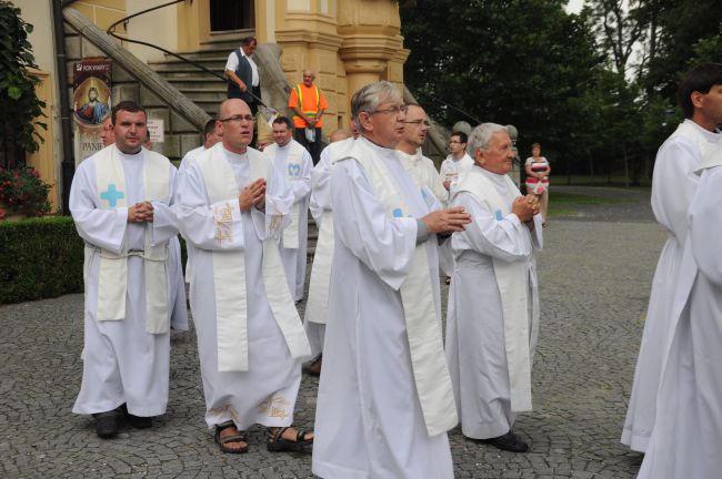 Msza św. w Kamieniu Śląskim