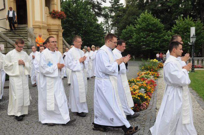 Msza św. w Kamieniu Śląskim