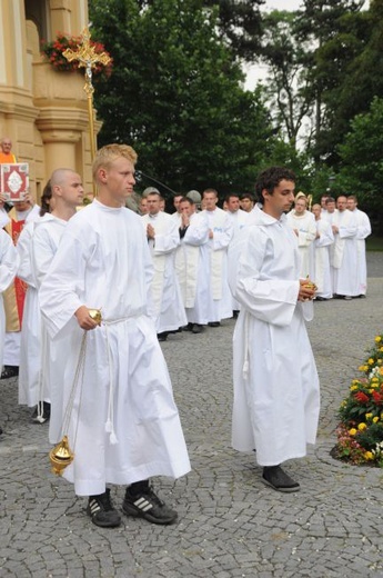 Msza św. w Kamieniu Śląskim