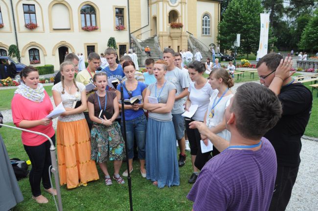 Msza św. w Kamieniu Śląskim