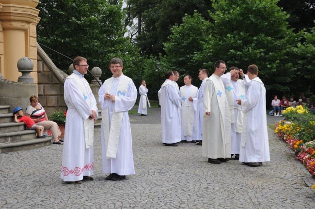 Msza św. w Kamieniu Śląskim