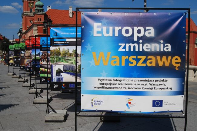 Europa zmienia Warszawę