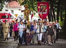 Tradycyjnie już na święto Wniebowzięcia NMP do Fromborka przyszli pielgrzymi z Braniewa