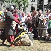 Pokazy walk rycerskich były bardzo emocjonujące