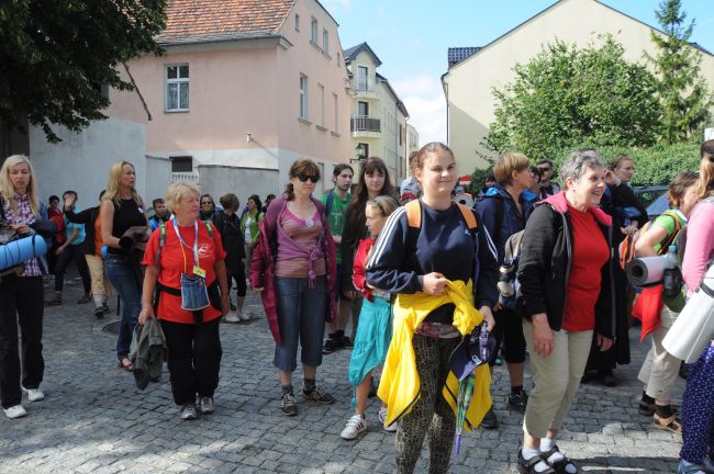 Pielgrzymka gościła w Strzelcach Opolskich