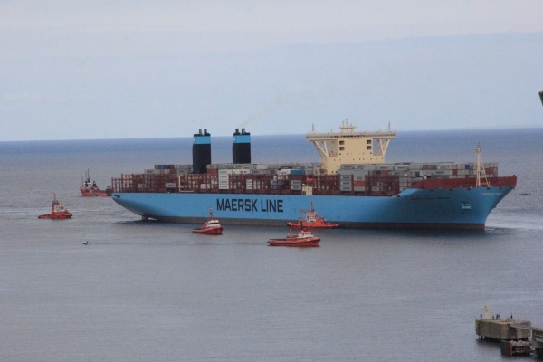 Maersk Mc-Kinney Møller wpłynął do Gdańska