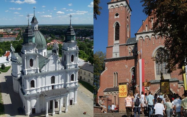 Sanktuaria w Wąwolnicy i Chełmie