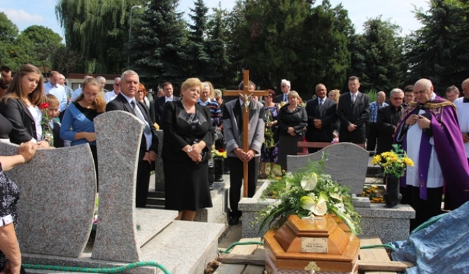 Śp. Antonina Małysiak spoczęła na starym cmentarzu parafialnym w Oświęcimiu