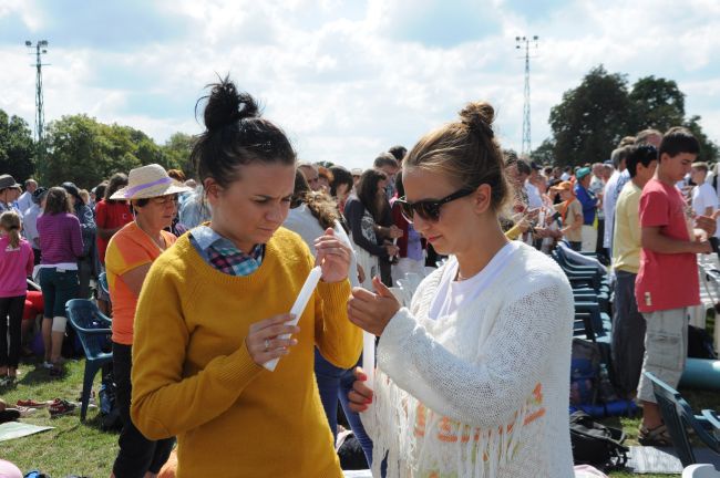 Eucharystia przed jasnogórskim szczytem