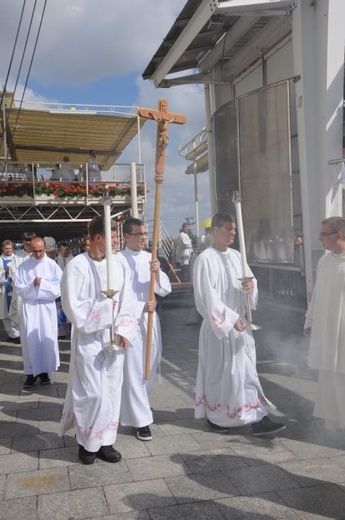 Eucharystia przed jasnogórskim szczytem