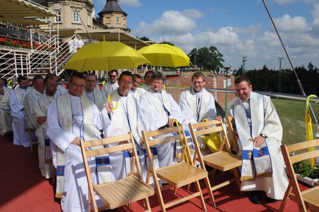 Eucharystia przed jasnogórskim szczytem