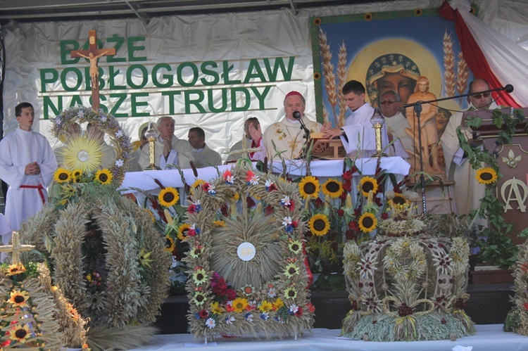 Diecezjalno-gminne dożynki w Wieprzu