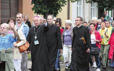 Pątników odprowadzał bp Andrzej F. Dziuba