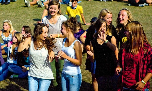  Na festiwal przyjechało prawie 700 młodych ludzi, głównie z północnej z zachodniej Polski
