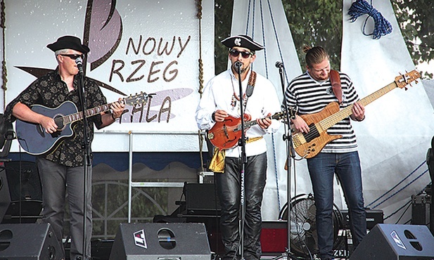  Sanocki zespół Yank Shippers bawił dzieci i dorosłych