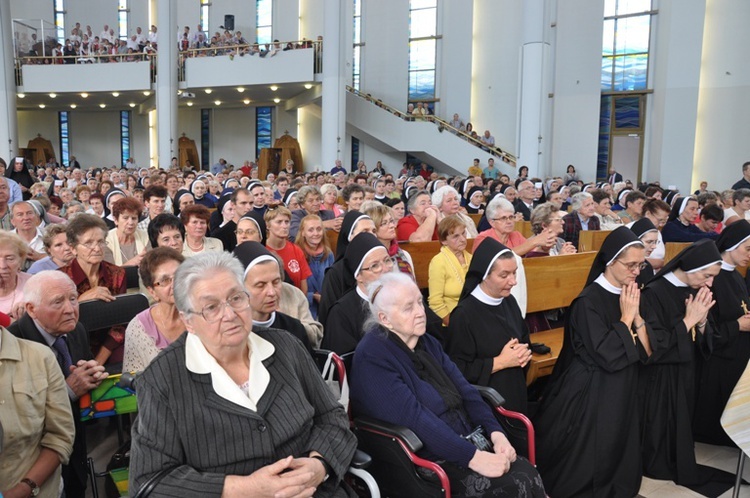 Pielgrzymka do Łagiewnik, Msza św.