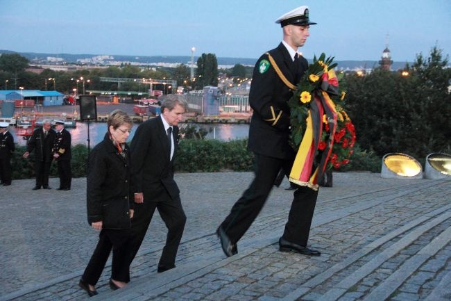 Uroczystości na Westerplatte