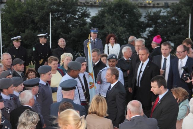 Uroczystości na Westerplatte