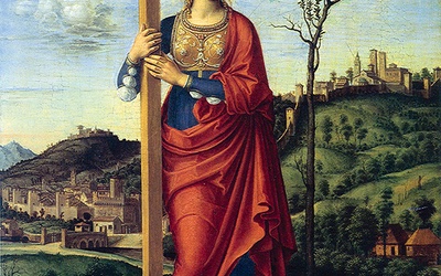 Cima da Conegliano  „Święta Helena”,  olej na desce, 1495 Narodowa Galeria Sztuki, Waszyngton