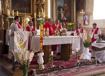 Mszy św. podczas dnia wspólnoty Ruchu Światło–Życie Archidiecezji Warmińskiej przewodniczył bp Jacek Jezierski