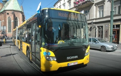 Nowy autobus w Krakowie