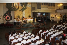 Eucharystia w bielskim kościele NSPJ