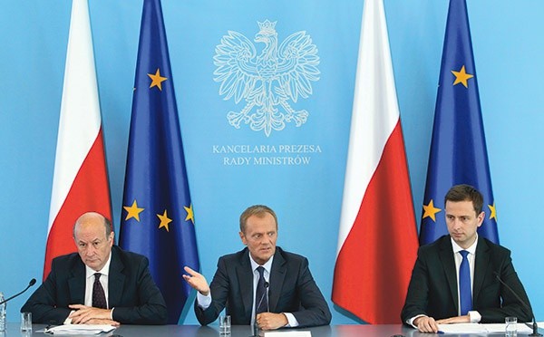 Premier Donald Tusk, minister finansów Jacek Rostowski oraz minister pracy i polityki społecznej Władysław Kosiniak-Kamysz przedstawili propozycje dotyczące zmian w systemie emerytalnym