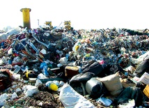  Jedno ze stanowisk składowania odpadów w Eko Dolinie