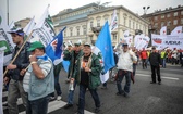 Pierwszy dzień ogólnopolskiej manifestacji w Warszawie