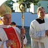 Ks. Tomasz Herc towarzyszy ordynariuszowi w czasie różnych uroczystości, dbając o piękno liturgii