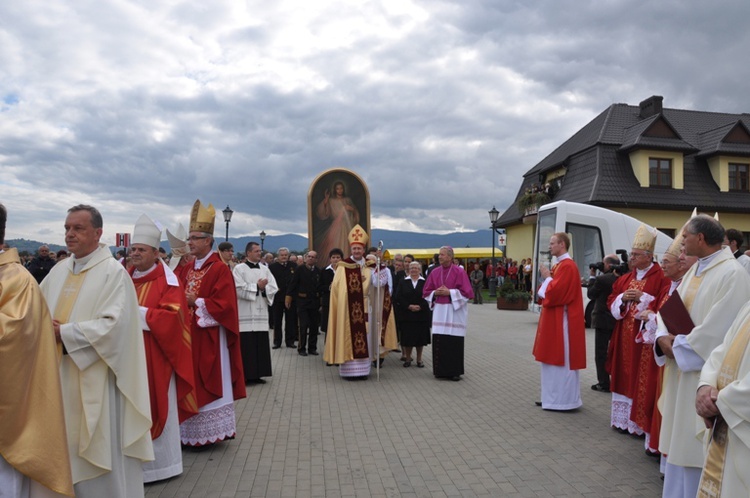 Powitanie obrazu Pana Jezusa Miłosiernego