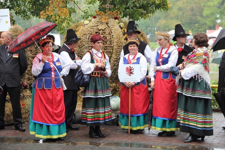 Dożynki prezydenckie w Spale