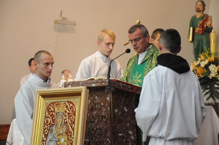 75-lecie parafii w Rudach Rysiach