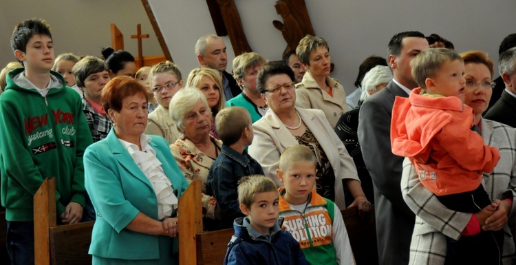 75-lecie parafii w Rudach Rysiach