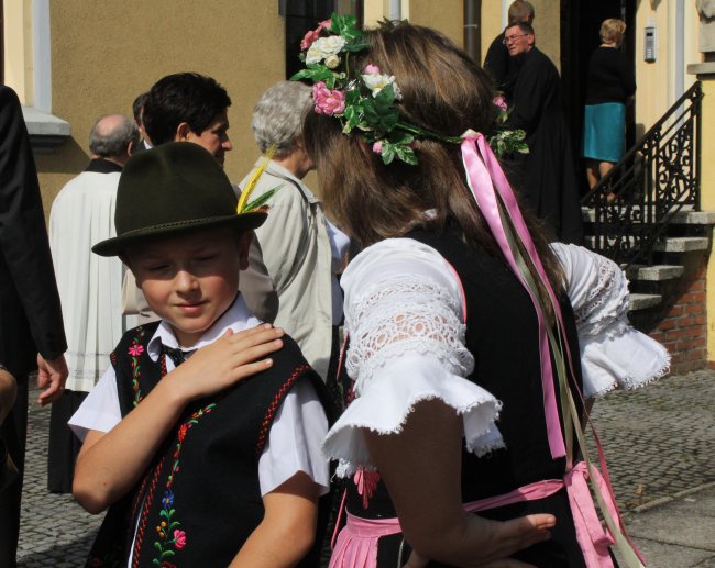 Diecezjalne dożynki w Rudach