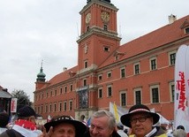 Małopolscy związkowcy w Warszawie