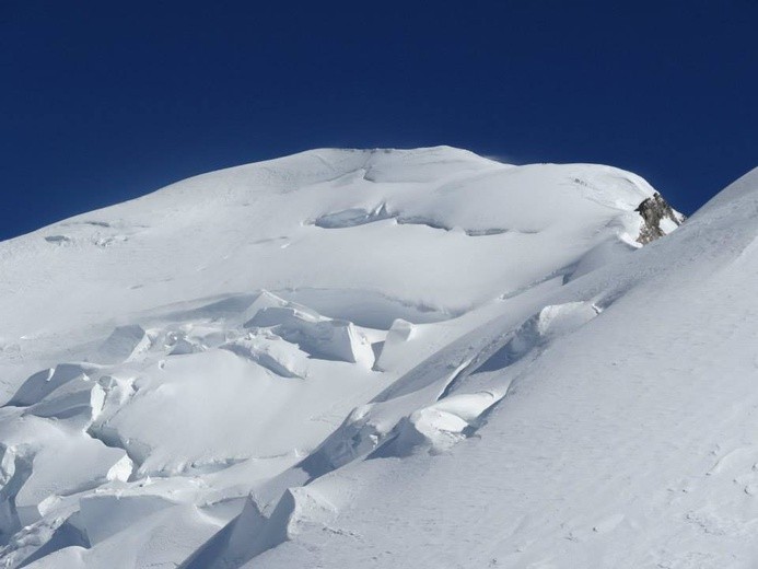 Mont Blanc... zmalał