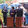 Para prezydencka w kaplicy polowej AK w Spale