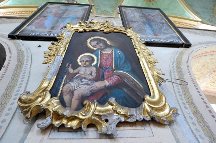 Boboszów - remont kościoła