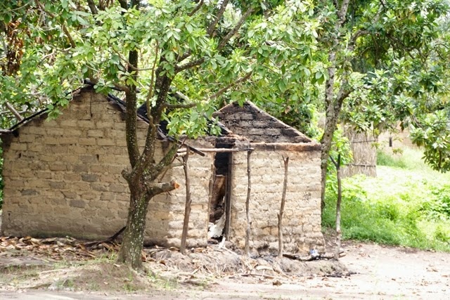 Bohong - zniszczona parafia