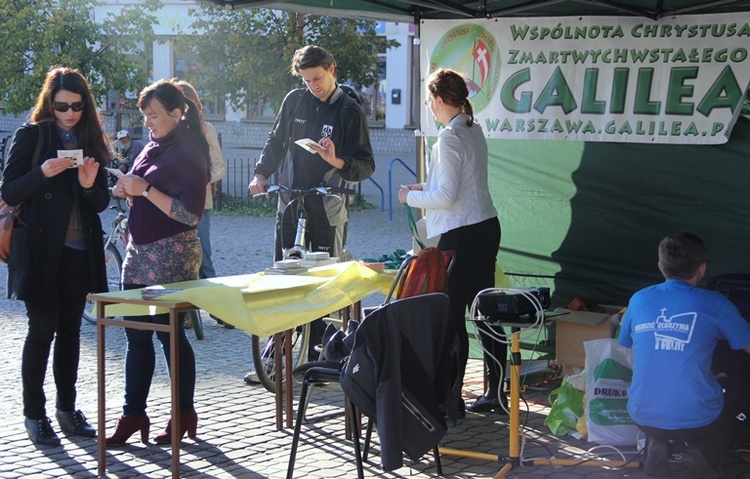 Ewangelizatorzy na ulicach Ursynowa