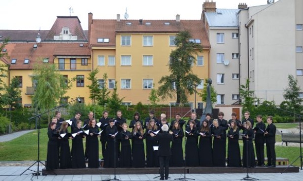 Ostatni koncert Chóru Kameralnego z profesorem, Jihlawa (Czechy), czerwiec 2013 r.