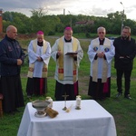 Poświęcenie gruntu pod kaplicę w Trudovskoye